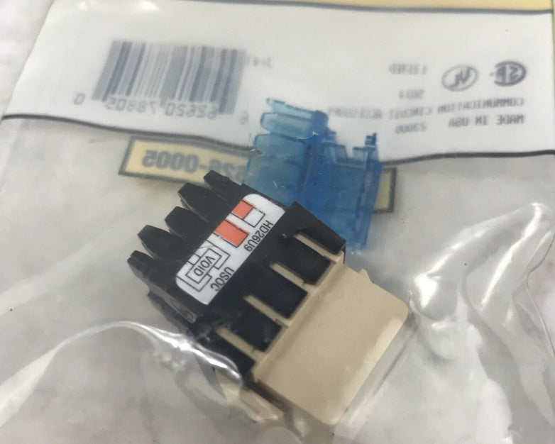 Hubbell Premise Wiring HD26U9 6 Position Wired Jack Coms Circuit Accessory