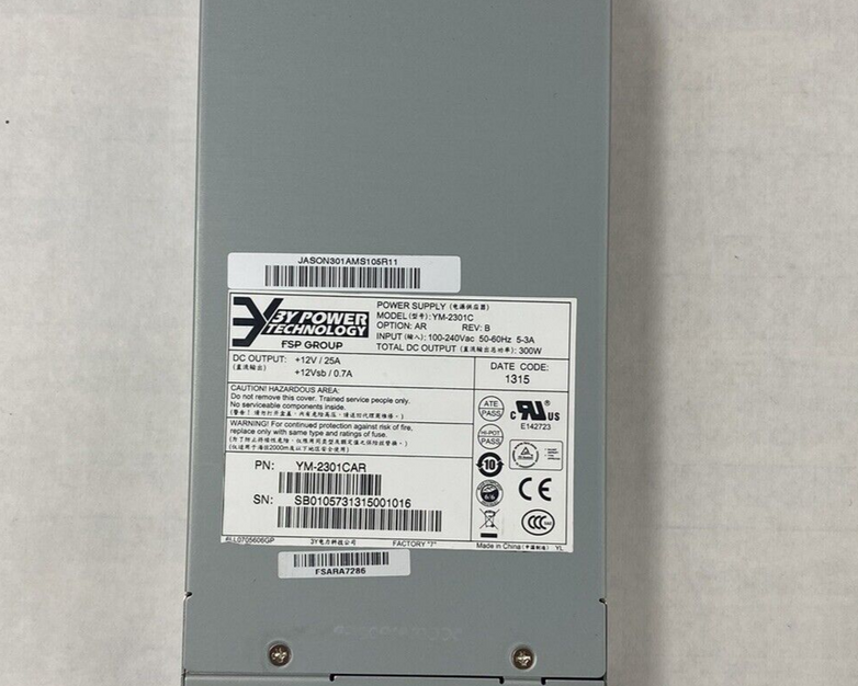 3Y Power Technology YM-2301C 300W Rev B Redundant Power Supply