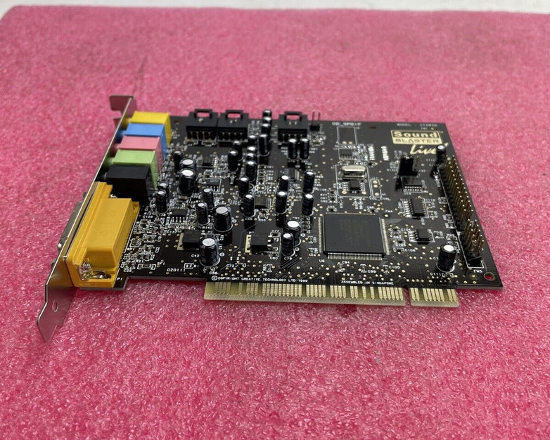 Creative Labs Sound Blaster Live! CT4830 PCI Audio Card
