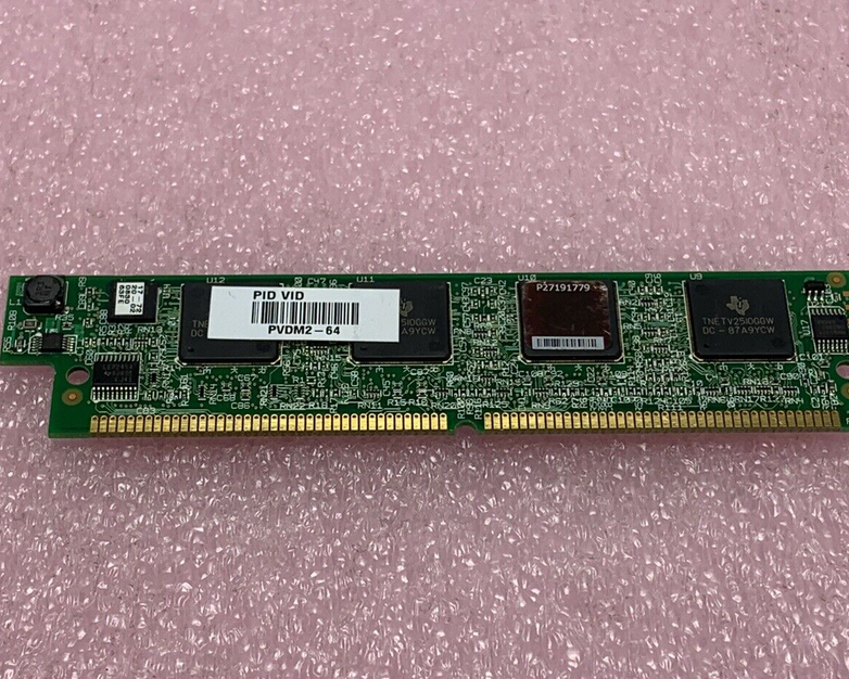 Cisco 73-8541-05 PVDM2-64-RF 64-Channel Packet Voice/Fax DSP Module Referb