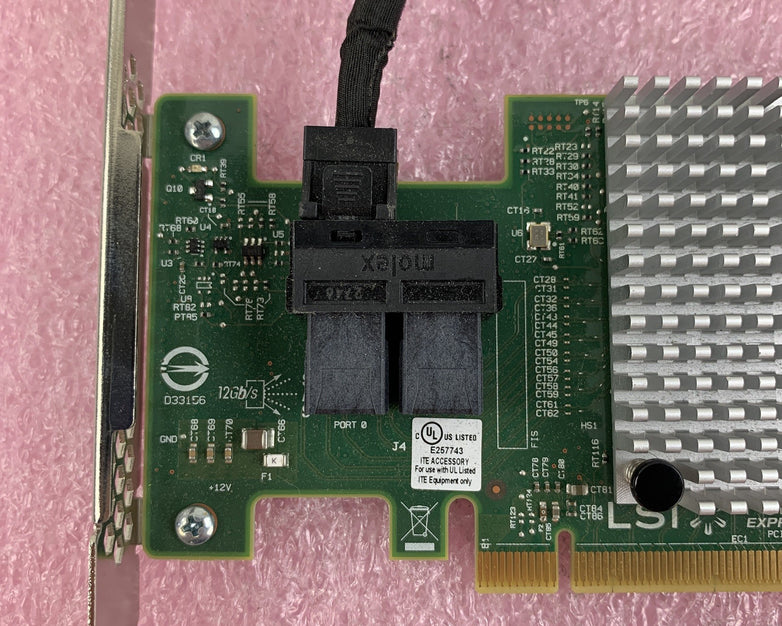 Lenovo SAS9340-8i IBM x3650 M5 LSI 12GB 8-Port RAID