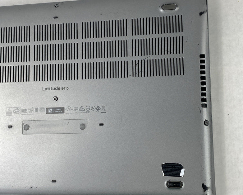 Dell Latitude 5410 Core i7-10610U 1.8GHz 16GB RAM 14.0" No Battery No SSD No OS