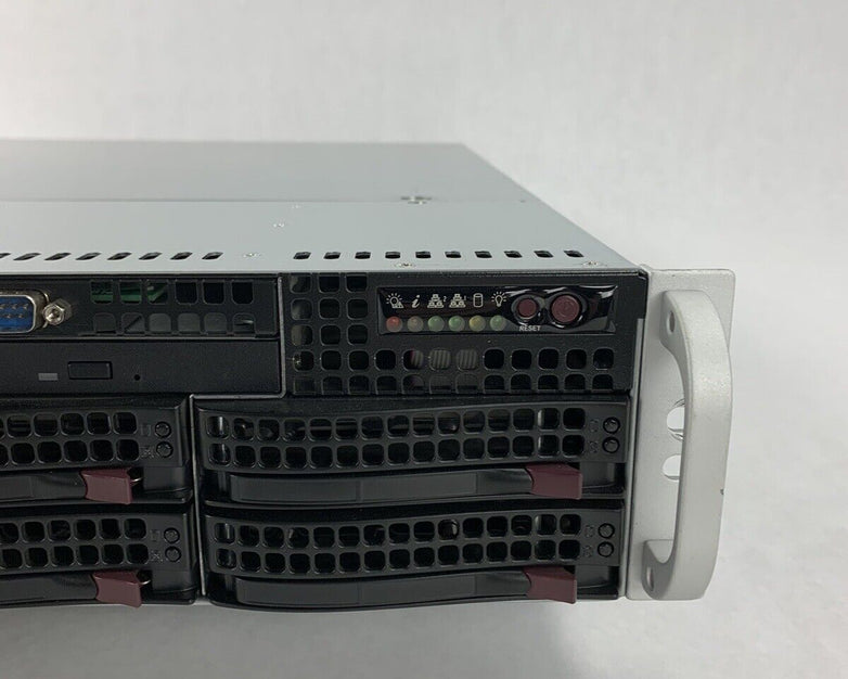SuperMicro CSE-825-7 2x 12-Core AMD Opteron 6168 1.9 GHz 128 GB RAM No HDD No OS