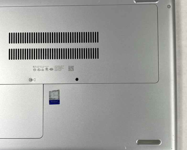 HP ProBook 450 G5 Intel Core i5-7200U 2.50 GHz 8 GB RAM 15.6" No HDD No OS