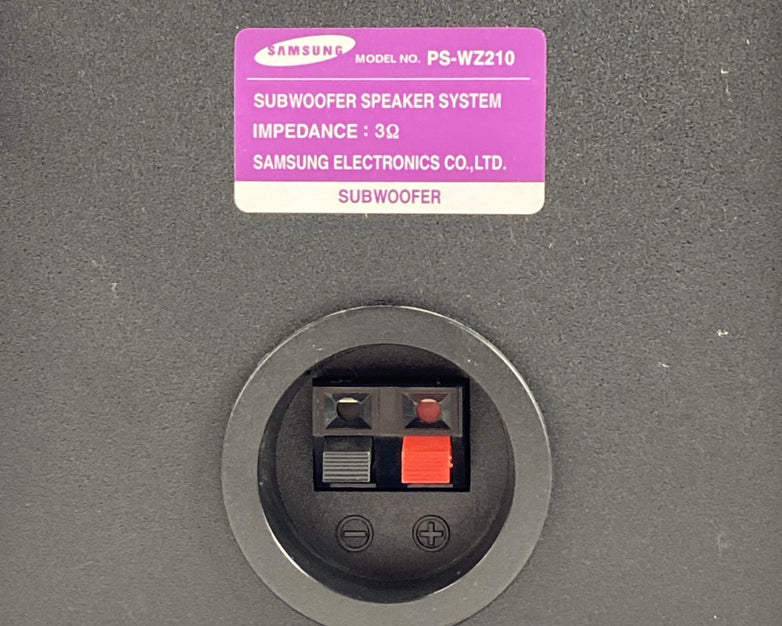 Samsung PS-WZ210 3 Ohm Subwoofer Speaker System