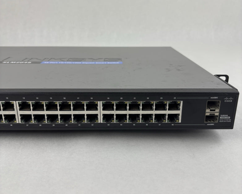 Cisco SLM2048 Small Business Smart 48-Ports External Switch Managed Tested