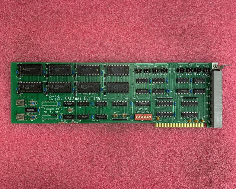 Calaway 24028-01 8-Channel Serial Card