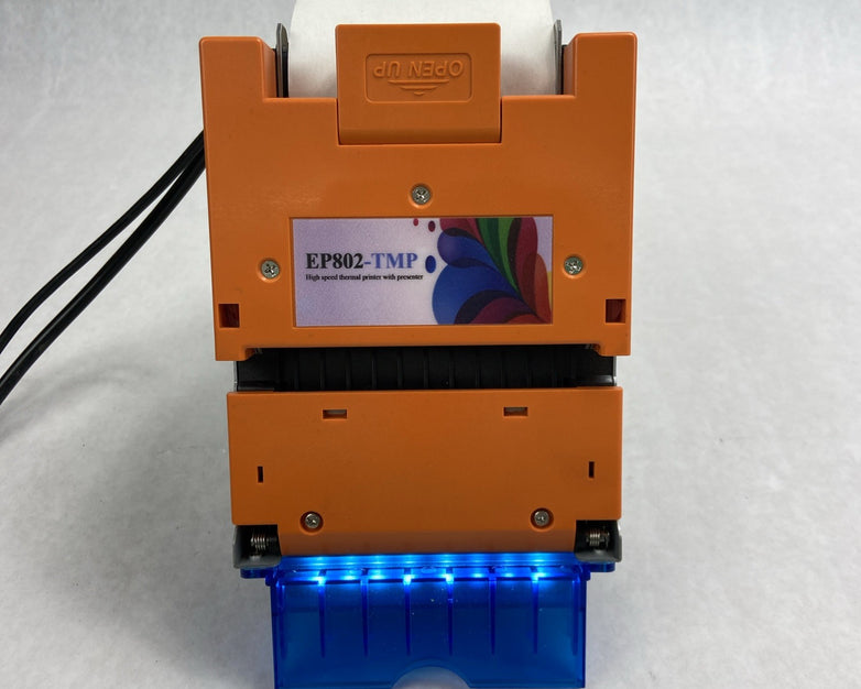 Eurocoin EP802-TMP High Speed Thermal Printer With Cutter/Presenter - Tested