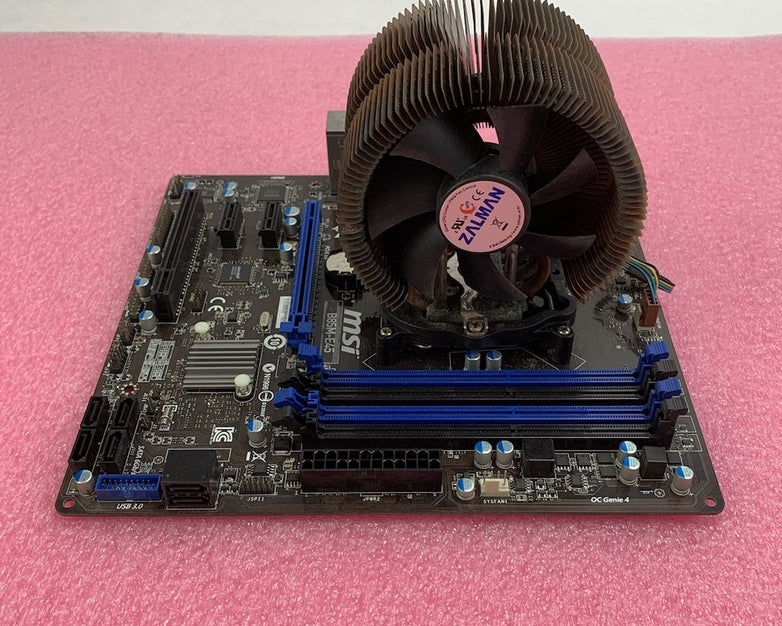 MSI B85M-E45 MS-7818 Motherboard Intel Core i5-4570s 2.9GHz No RAM w/ Shield