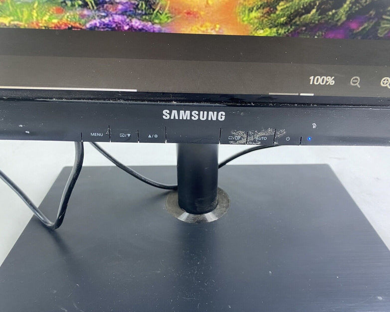 Samsung SyncMaster S24A460 24" FHD LCD Widescreen Monitor No Power Cord Tested