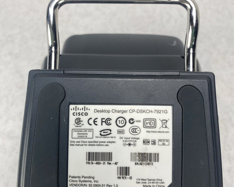 Cisco CP-DSKCH-7921G Unified Wireless IP Phone Desktop Charger UNTESTED