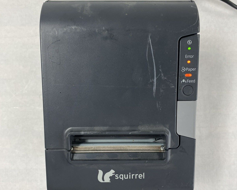 Epson Squirrel TM-T88V M244A POS Thermal Printer Tested No AC Adapter