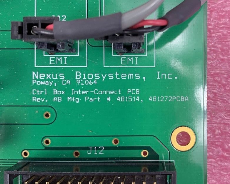 Nexus BioSystems 481514 PCB Rev. AB Circuit Board
