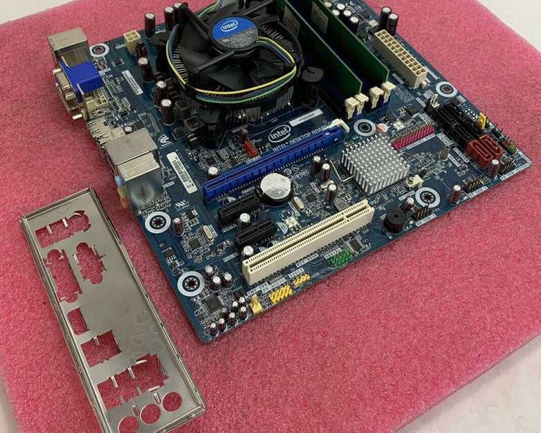 Intel DH55TC Motherboard Intel Core 2 Duo Q9800 2.66GHz 2GB RAM w/ Shield