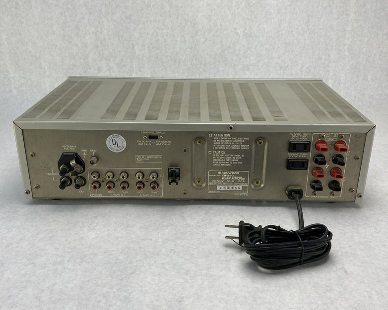 Kenwood KR-830 Computerized High Speed Stereo Receiver Tested