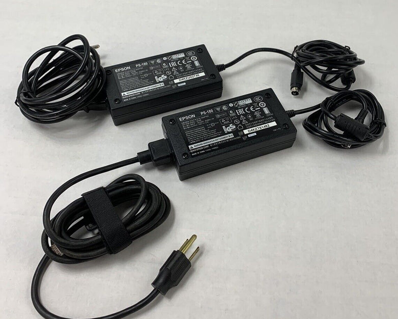 Epson PS-180 M159B 50W AC Adapter (Lot of 2)