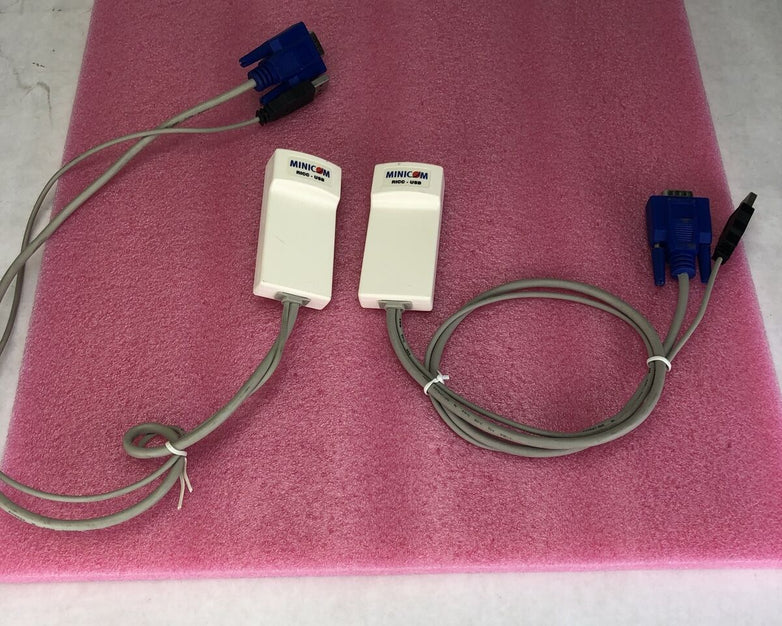 MINICOM 1SU51020/R RICC - USB VGA REV 1.2 (Lot of 2)