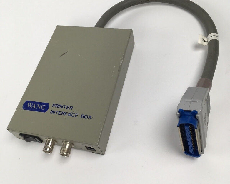 Wang Printer Interface Box PIB 10-64 PIB 10-64HS BNC TMC 7.5 DC with DDK 57F-36