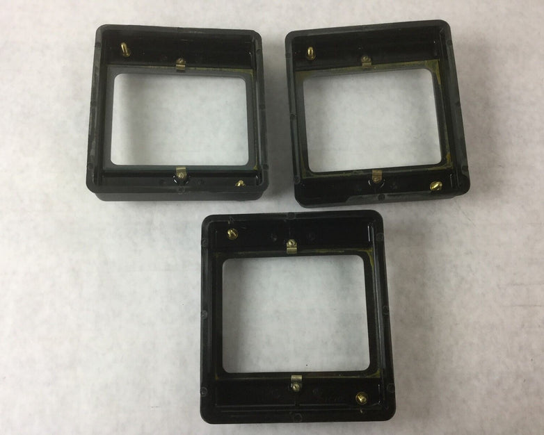 Glass Cover Only for GE Auxiliary Relays, (Lot of 3)