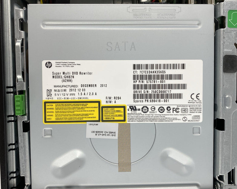 HP Compaq Elite 8300 SFF Intel Core i3-3220 3.30GHz 4GB RAM No HDD No OS