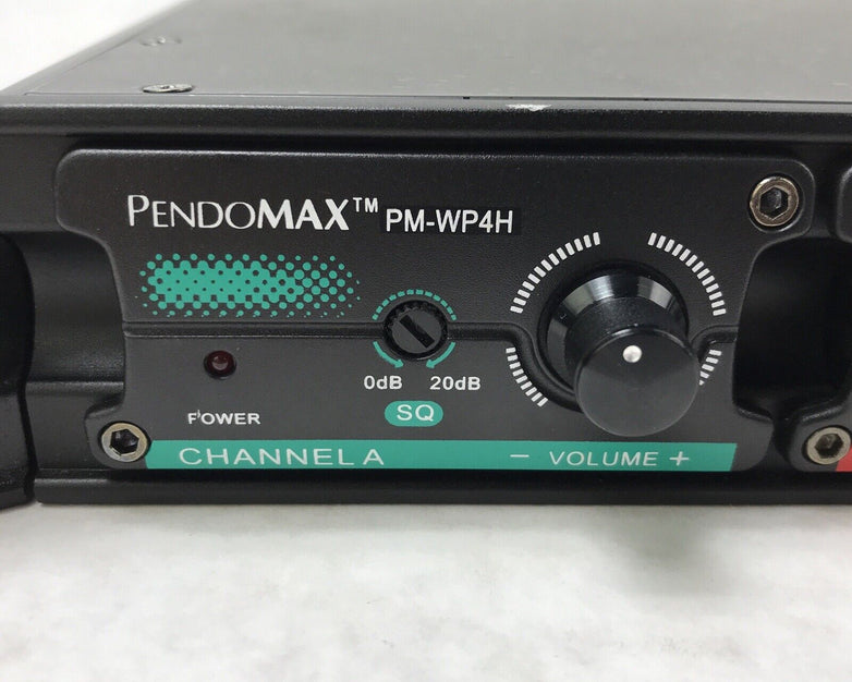 PendoMax PM-WP4M 4 Handheld Wireless Mic Professional Microphone System
