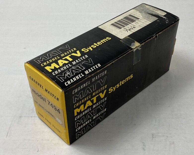 Channel Master MATV Systems Model 7494 Band Pass Filter UHF Band Channel 39
