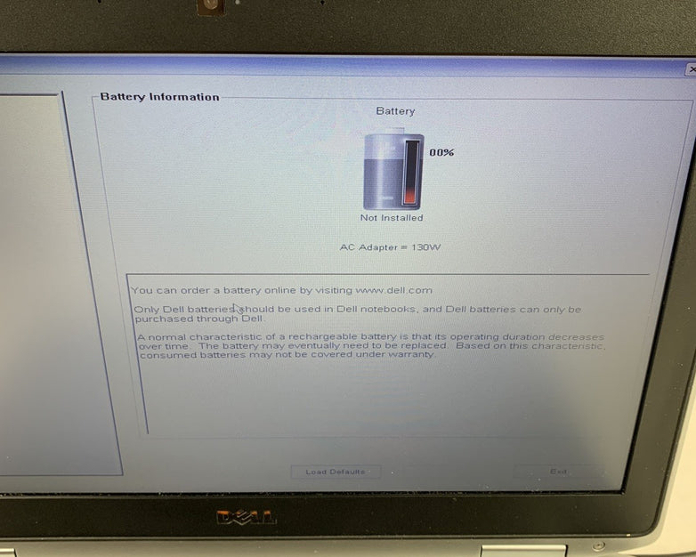 Dell Latitude E6420 14" i3-2330M 2.2 GHz 4 GB Ram No OS No HDD No Batt No AC