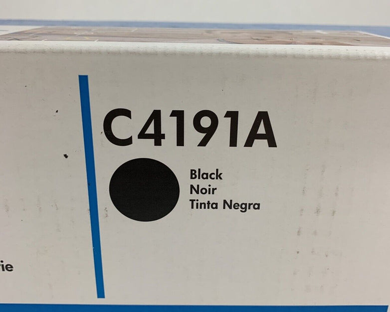 New Sealed OEM HP C4191A Black Laserjet Toner Print Cartridge