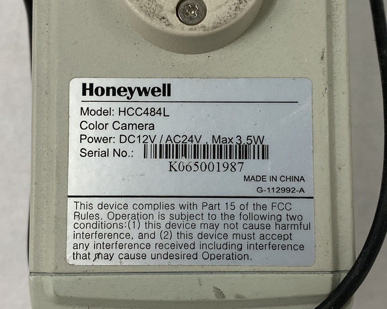 Honeywell HCC484L CCTV Color Camera 1/3" 1.8-3.6mm Lens For Parts or Repair