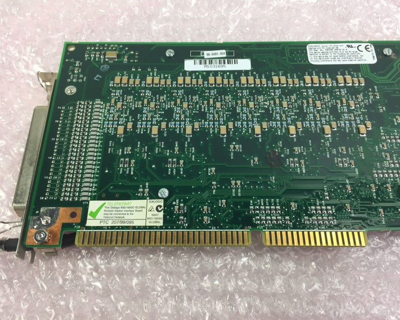 Dialogic ISA 04-2424-001 MSI/SC-Global w/ Daughter Card N347 89-0581-002