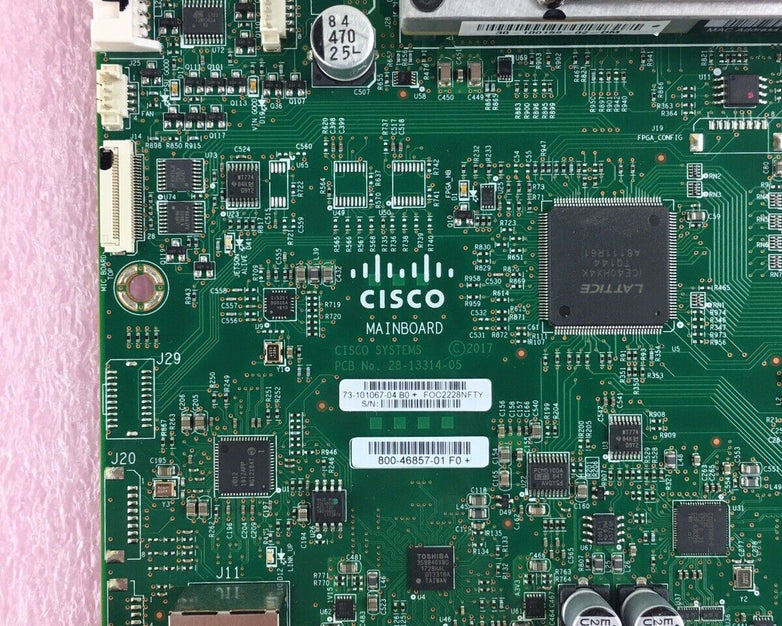 Cisco Spark Board 70 AA70WW Mainboard 28-13314-05 Tested 73-101067-04 B0