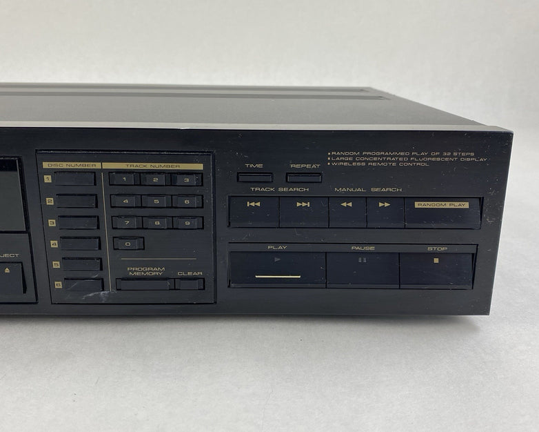 Pioneer PD-M60 Multi-Disc Compact Disk Player No Remote Tested