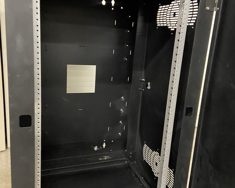 CPI Chatsworth 11840-736 Black Cube-it Wall Cabinet H36" X W24" X D24" With Keys