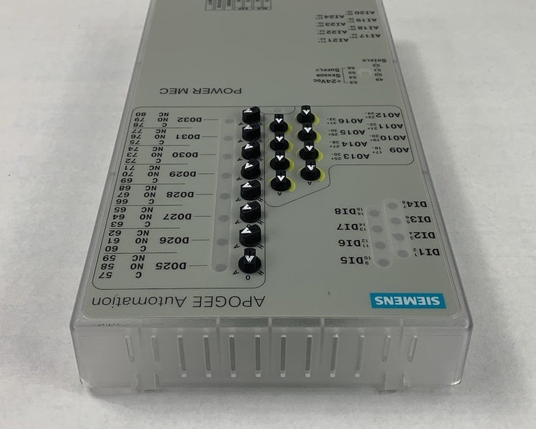 Siemens Apogee Automation Power Mec Front Cover