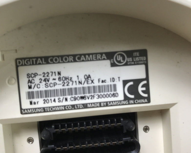Samsung SCP-2271N 24V 60Hz Digital Color Camera PC-GF30 Security Camera
