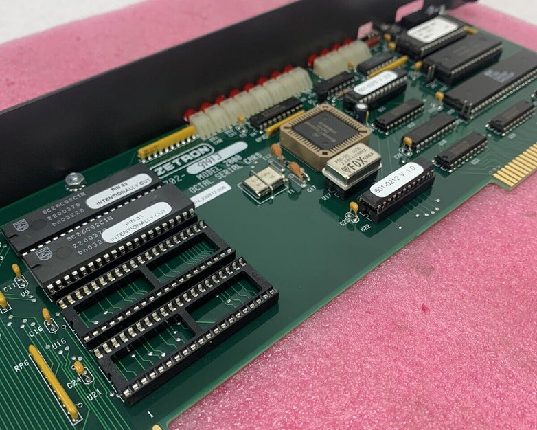 Zetron Octal Serial Card 2000 Series 702-9191 Model 2000