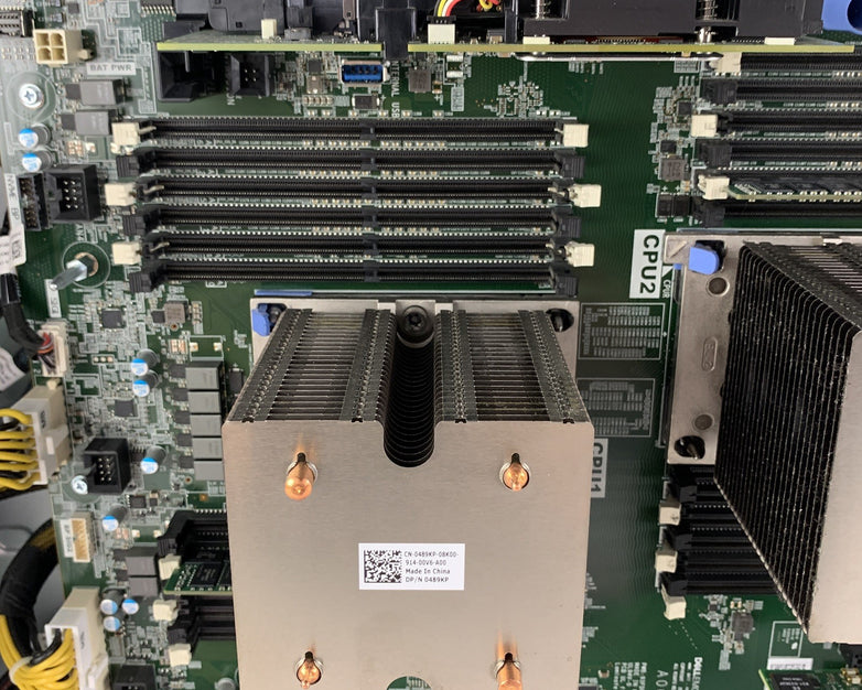 Dell PowerEdge T640 Tower Server 2x Gold 6125 2.6 GHz 64 GB Ram No OS No HDD