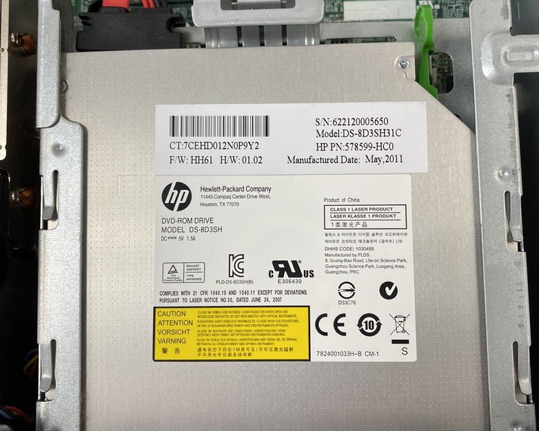 HP Compaq Elite 8300 USFF Intel Core i5-3470s 2.90GHz 4GB RAM No HDD No OS