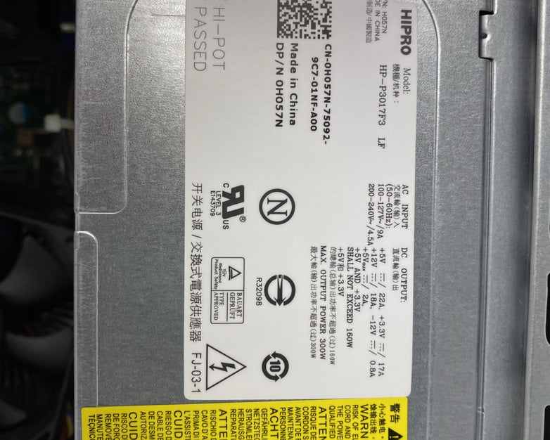 Dell Inspiron 560 Core 2 Quad Q9650 3.00GHz 8GB RAM No HDD No OS
