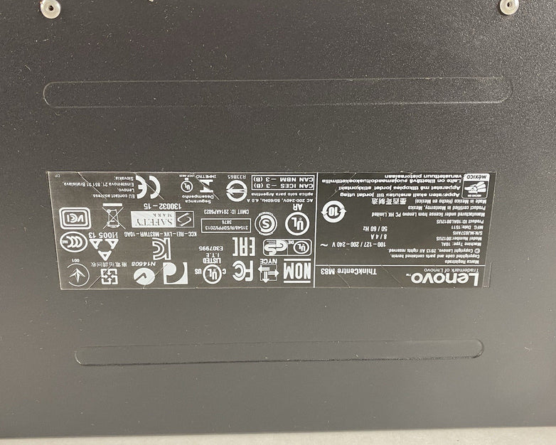 Lenovo ThinkCentre M83 MT Intel Core i7-4790 3.60GHz 8GB RAM No HDD No OS