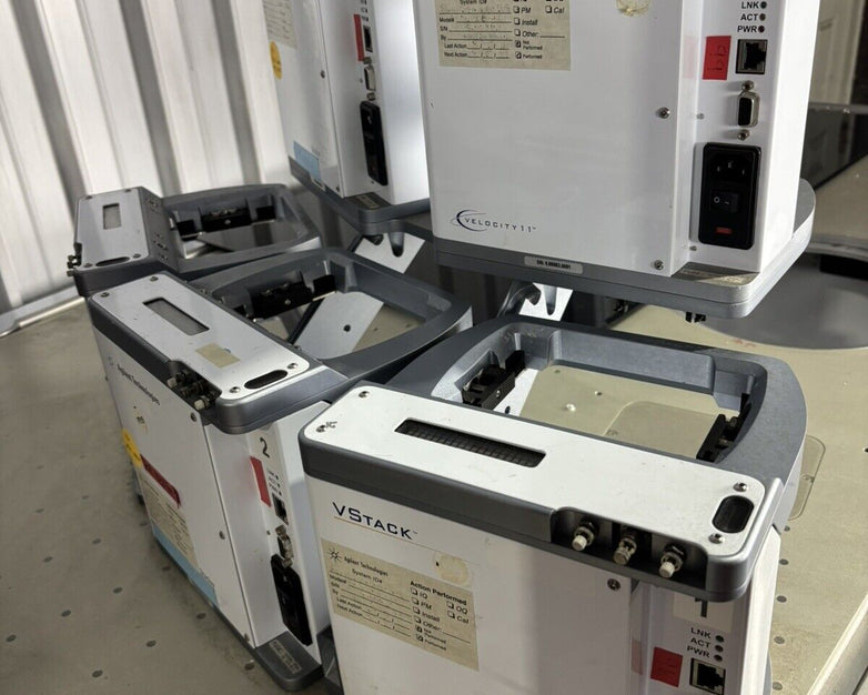 Agilent Biocel 1200 Liquid Handling Workstation W/ Asyst AXYS 21 Velocity Stack