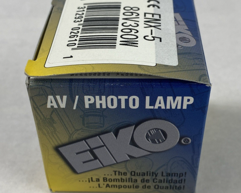 Eiko ENX-5 86V360W AV/Photo Lamp (Lot of 5)