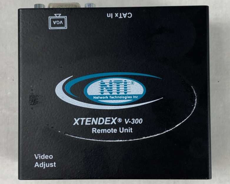 NTI Xtendex V-300 VGA Video Extender Remote Unit No Power Supply