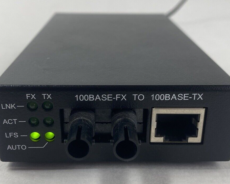 Canary CFT-2062 Media Converter 100Base-FX to 100Base-TX Tested
