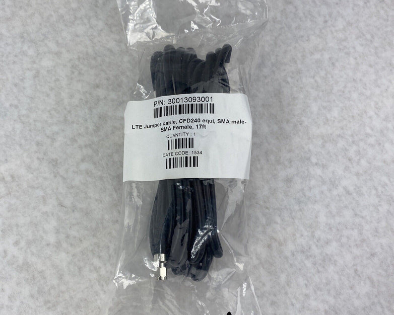 Motorola 30013093001 LTE Jumper Cable CFD240 SMA Male-Female 17ft
