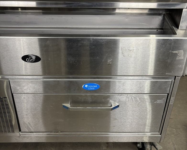 Randell FX-1-290 One Drawer Refrigerator Freezer Chef Base Prep Table 115V Cools