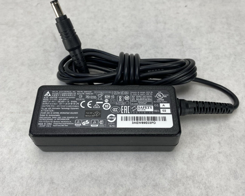 Delta Electronics ADP-36PH A ADP-36JH A 12V 3A 36W AC Adapters (Lot of 10)