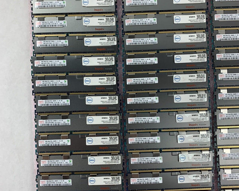 Lot of 48 Hynix4GB PC3-8500R-7-10-H0 Memory (HMT151R7TFR8C-G7 D7 AB-C)