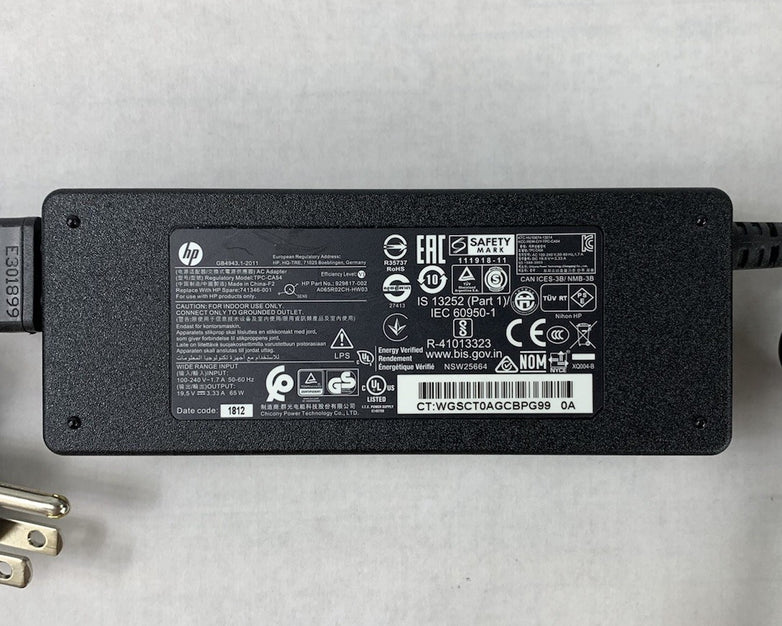 HP TPC-CA54 65W AC Power Adapter (Lot of 14)