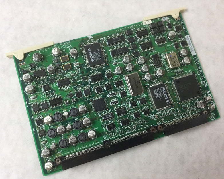 Genuine Sony Circuit Board (Removed from Betacam SX) 1-667-491-14 (Y8XXB8506)